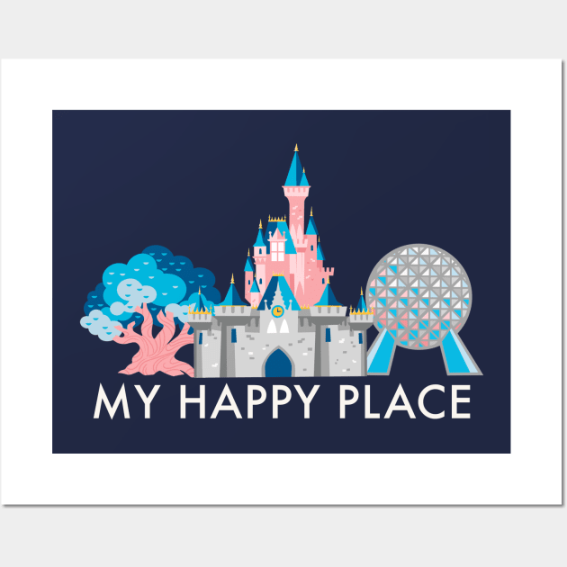 My happy placeS Wall Art by EnglishGent